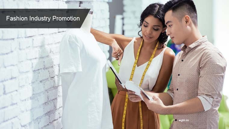 Large fashion industry promotion